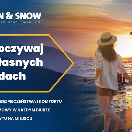 Apartamenty Sun & Snow Baltic Apartments Z Basenem ポビエロボ エクステリア 写真