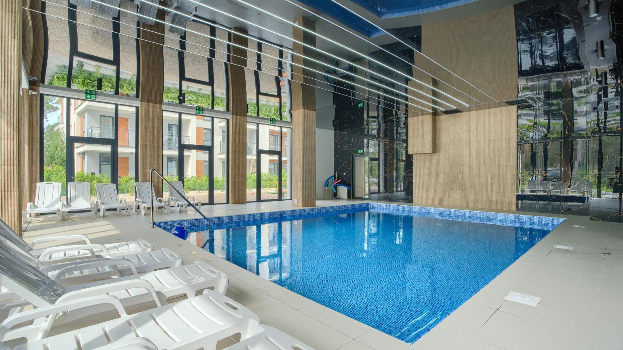 Apartamenty Sun & Snow Baltic Apartments Z Basenem ポビエロボ エクステリア 写真